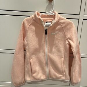 Nike Light Pink Fleece Jacket